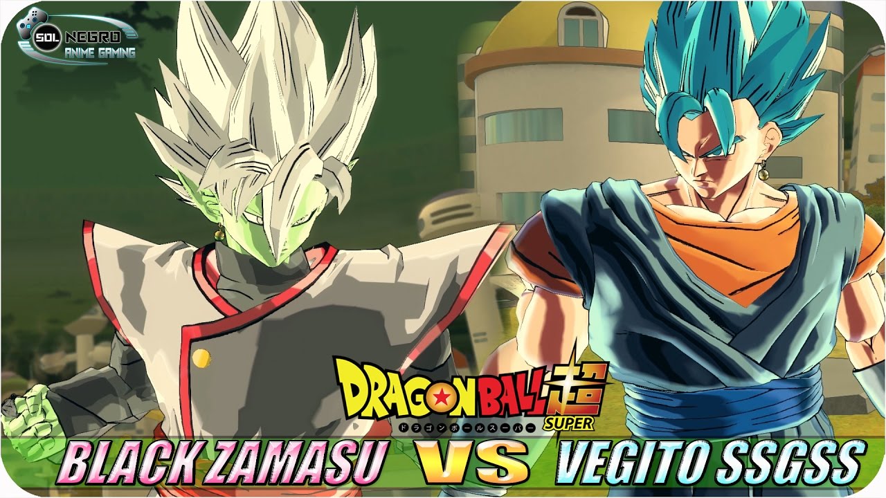 Black Zamasu Fusion Meets Vegito Super Saiyan God Blue - Dragon Ball Super Xenoverse