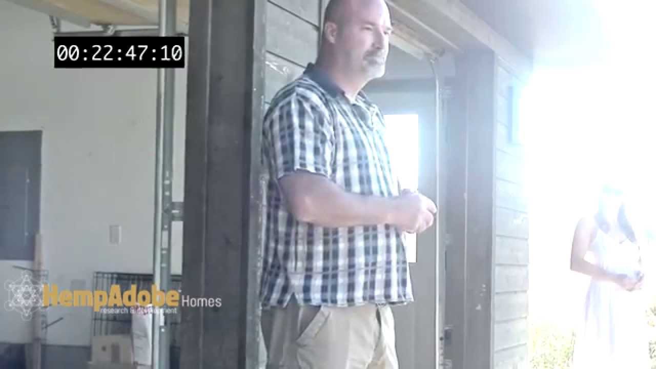Build Home from Hemp  Kevin Hodge, Hemp Adobe Homes   Why It's Stronger