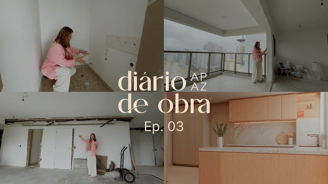 Obra oficialmente iniciada | Diário de Obra #3