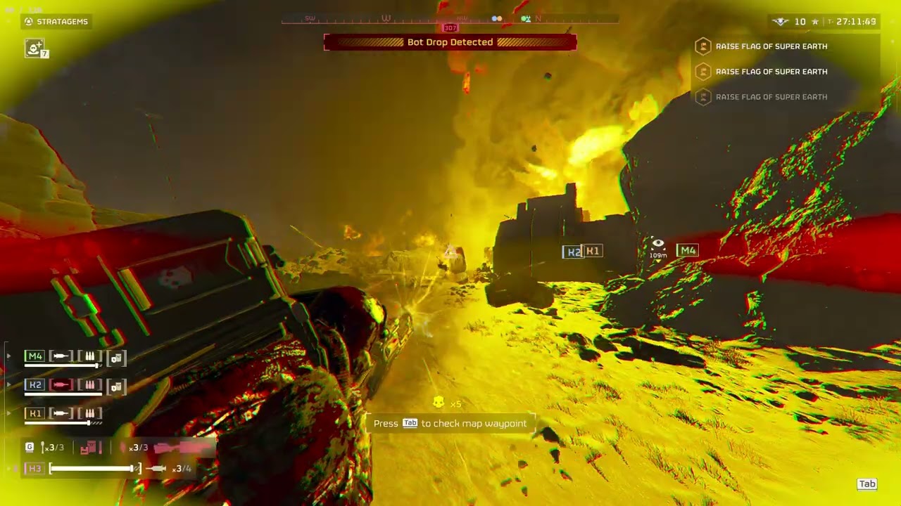 Helldivers 2 (Automaton - Spread Democracy) Super Helldive