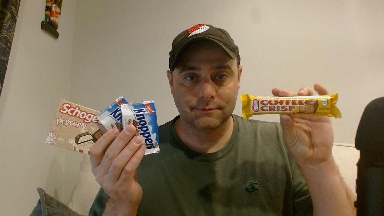 ASMR Eating Foreign Snacks