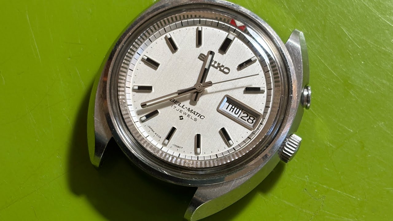 Для DT: Реставрация часов Seiko 4006-7001 2/71 Bell-matic, 26 февраля 2026 г.