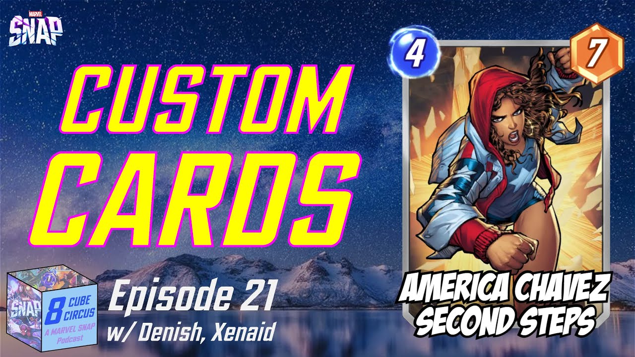 WE MADE CUSTOM CARDS! | 8 Cube Circus Episode 21