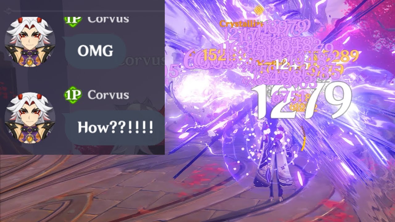 Raiden Shogun but everyone thinks I'm hacking - Genshin Impact