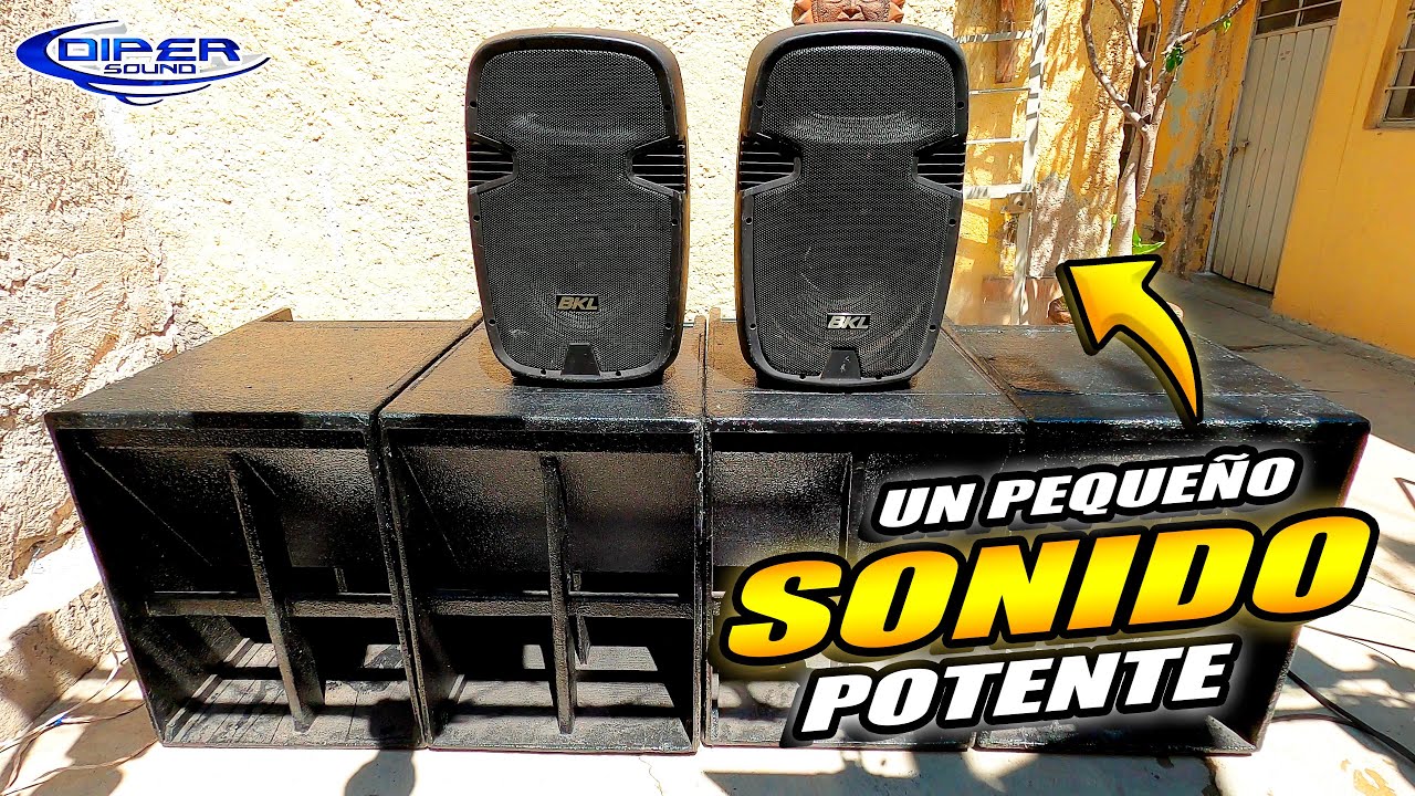 ESOS MINI TURBOS PATEAN POR EL AMPLIFICADOR DE CHRISTIAN TUTORIALES | SONIDO FAJARDO EL LEGADO!