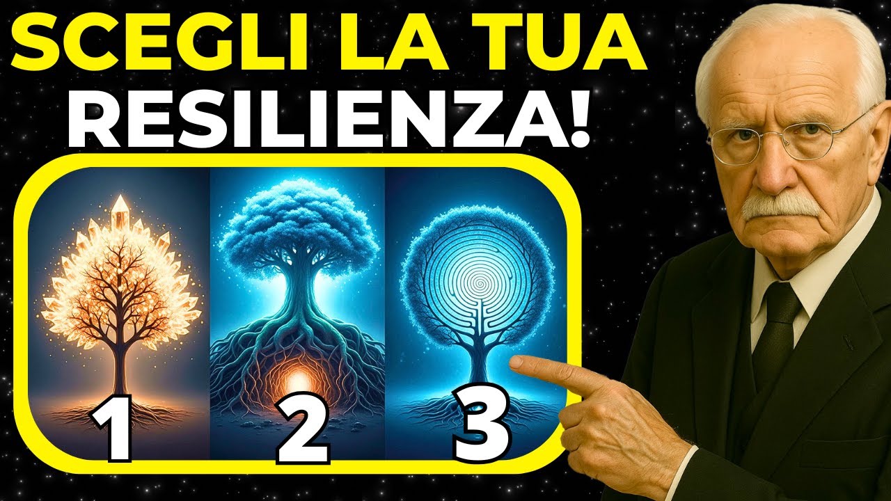 L'ALBERO che scegli rivela la forza segreta della tua resilienza interiore | Carl Jung