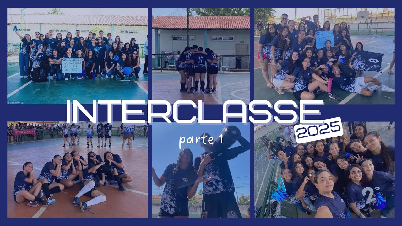 PRIMEIRO DIA DE INTERCLASSE 🤾🏻‍♂️