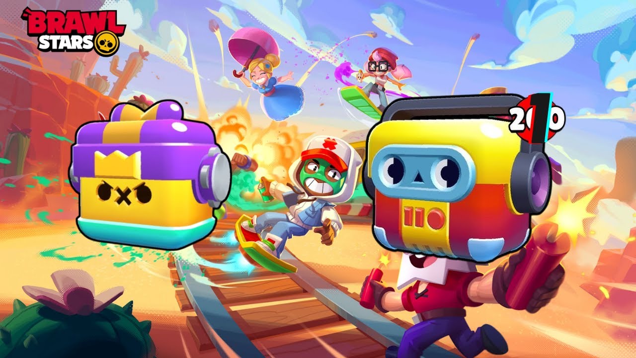 Je joue a brawl stars (et j'ouvre quelques Boites)