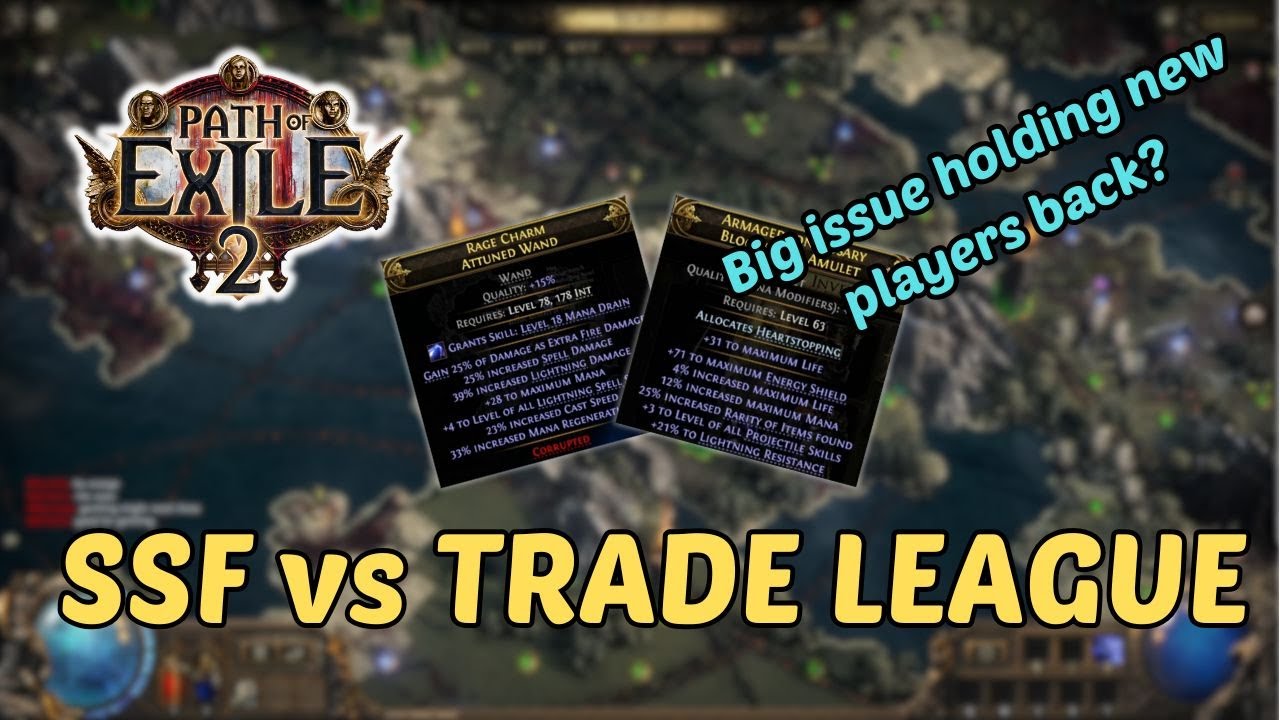SSF vs Trade League Path of Exile 2 Endgame Discussion