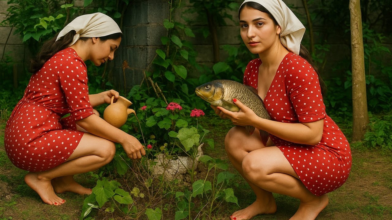 She Cooked a Whole Fish in the Wild — You Won’t Believe the Result 🐟🔥