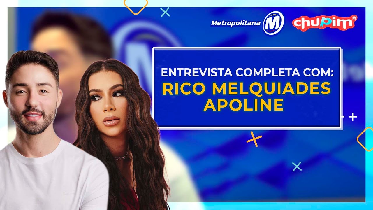 RICO MELQUIADES E APOLINE - ENTREVISTA COMPLETA