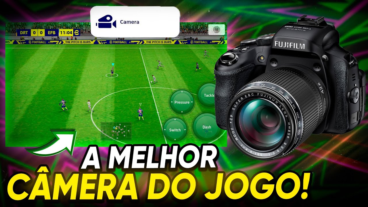 QUAL MELHOR C&Acirc;MERA PARA JOGAR EFOOTBALL? MOSTRANDO TODAS AS C&Acirc;MERA DO EFOOTBALL 2026 MOBILE