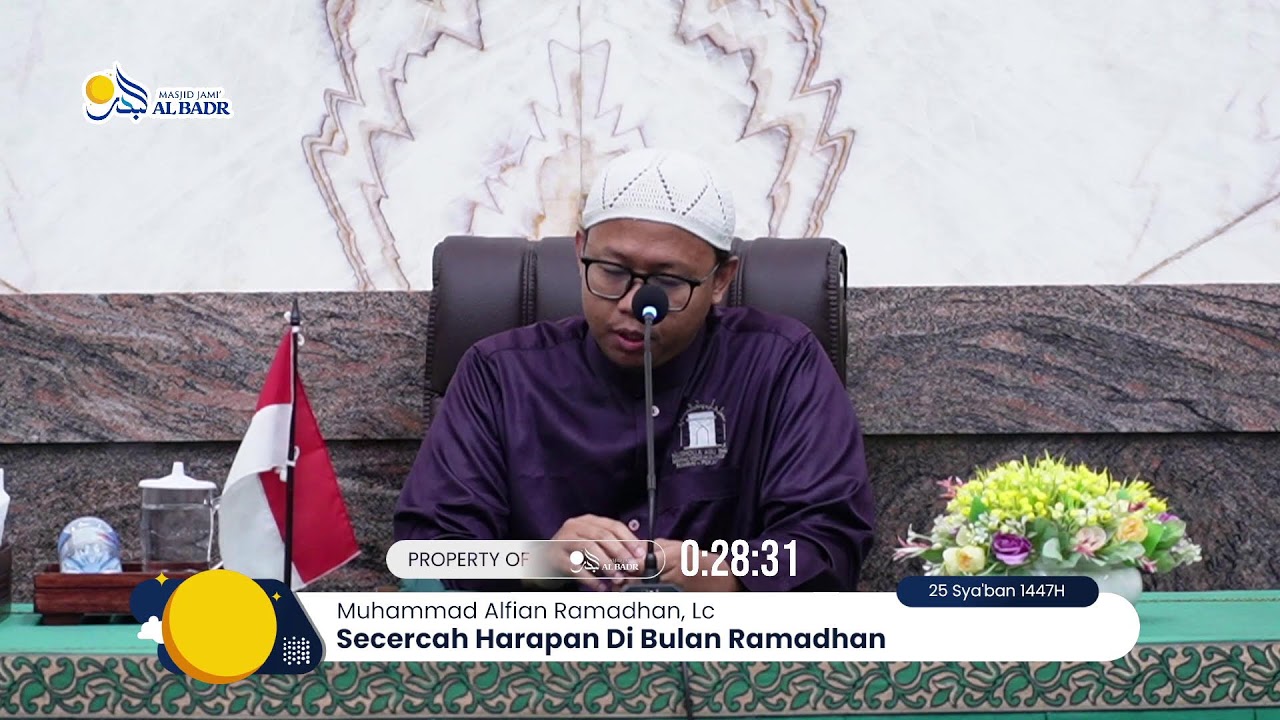 Secercah Harapan Di Bulan Ramadhan - Muhammad Alfian Ramadhan, Lc