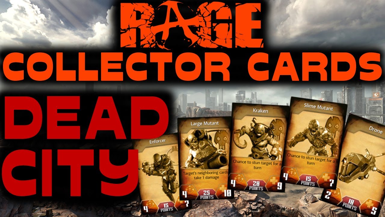 RAGE - Collector Cards: Dead City