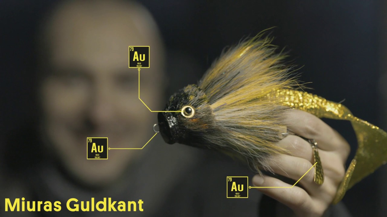 Miuras Guldkant - The world’s most exclusive pike bait with details of genuine gold