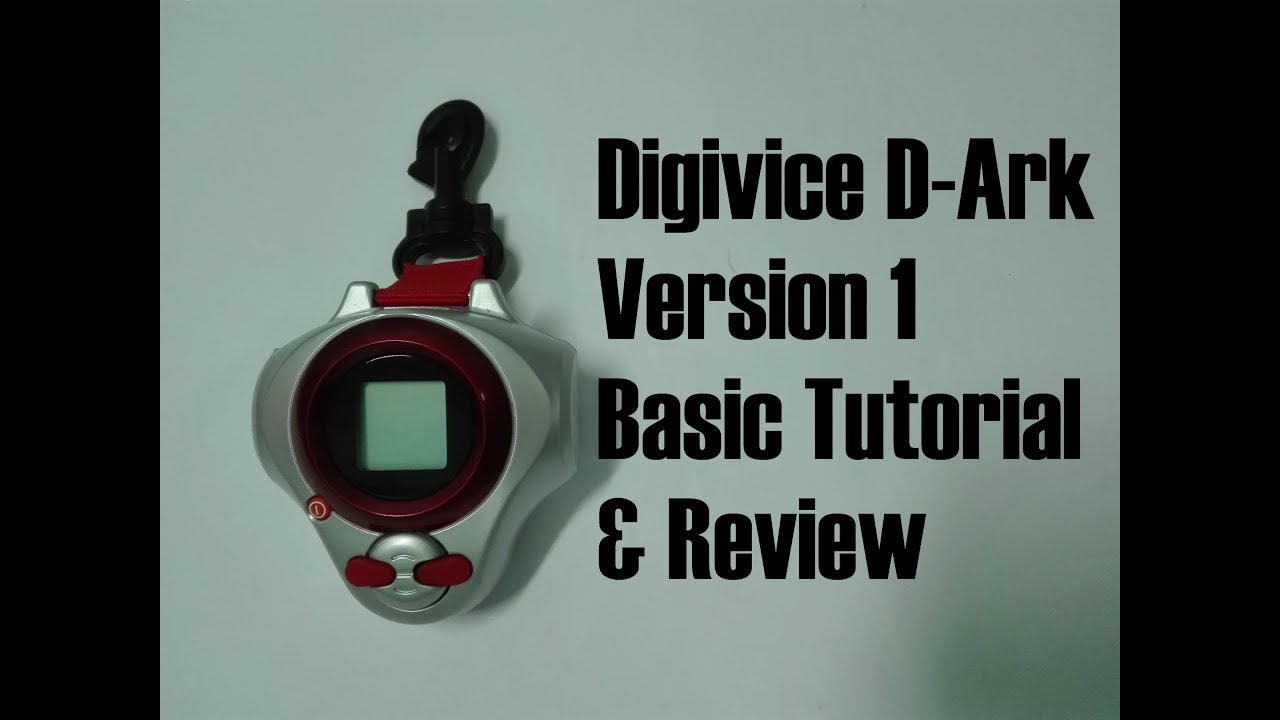 Digivice D-Ark Version 1 Basic Tutorial & Review