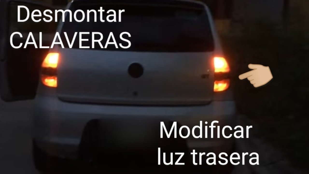 Como quitar CALAVERAS y MODIFICACIÓN de luces traseras LUPO CROSSFOX  Fox / proyecto VW lupo