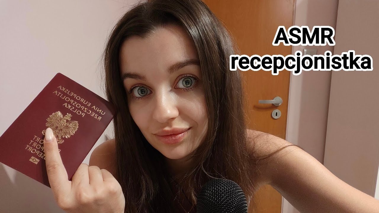 ASMR - recepcja w hotelu, recepcjonistka, po polsku