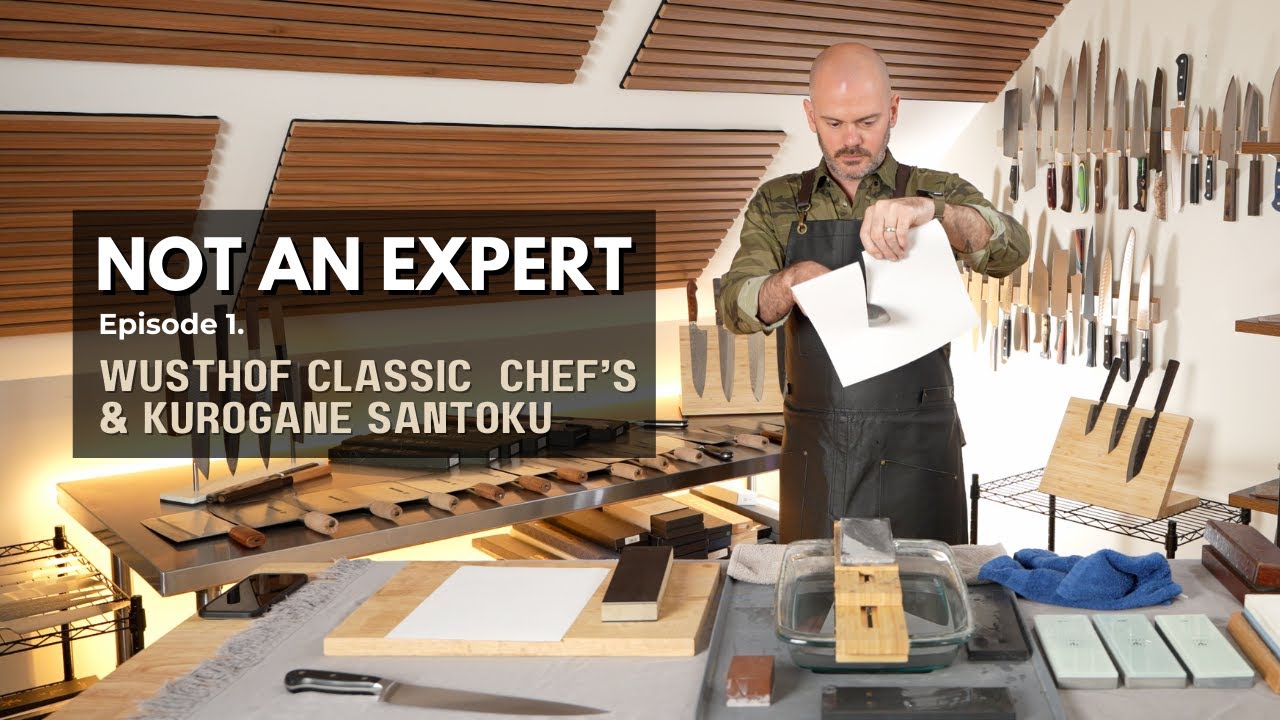 How to Sharpen a Wusthof Classic Chef's Knife | Not an Expert Ep. 1