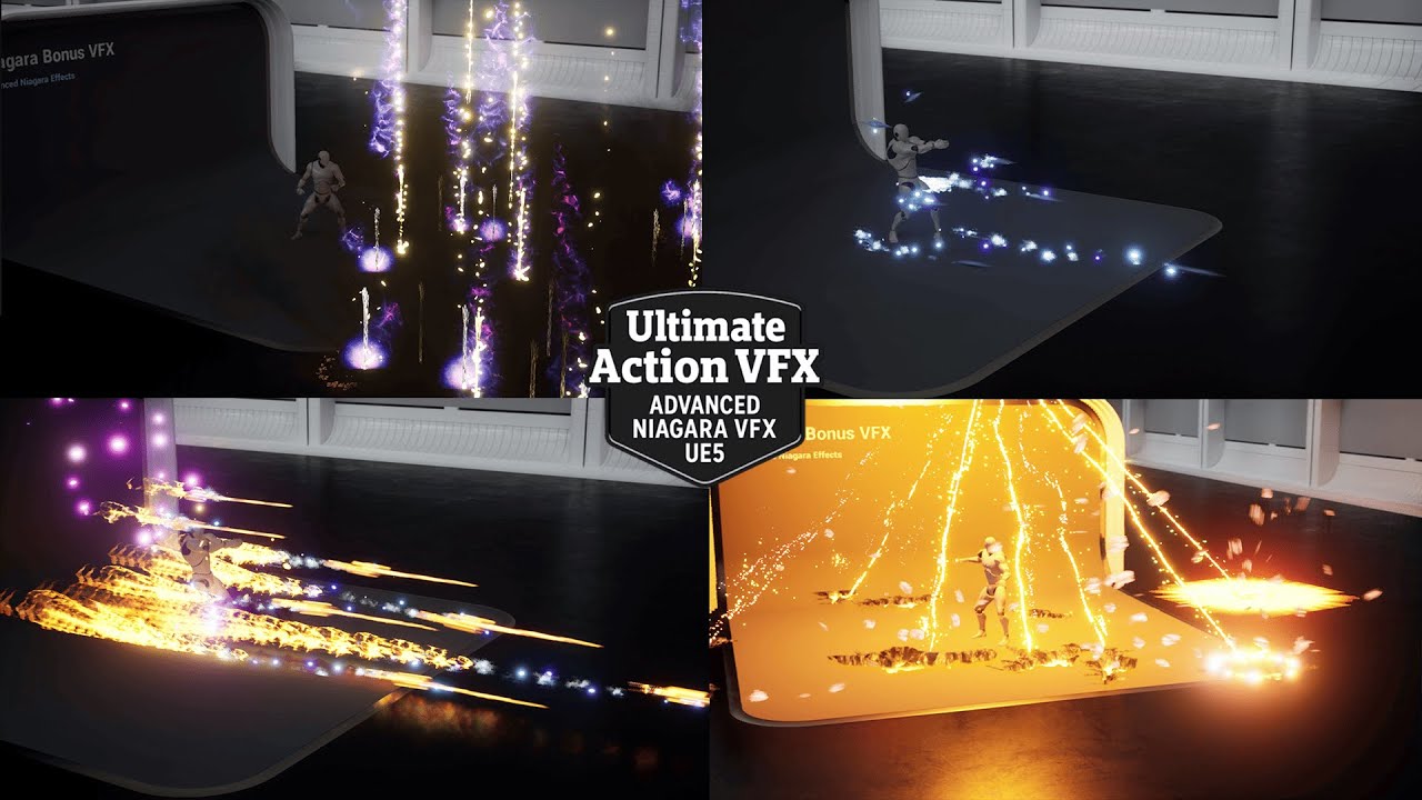 Magic Attacks - Ultimate Action Niagara VFX - Unreal Engine 5