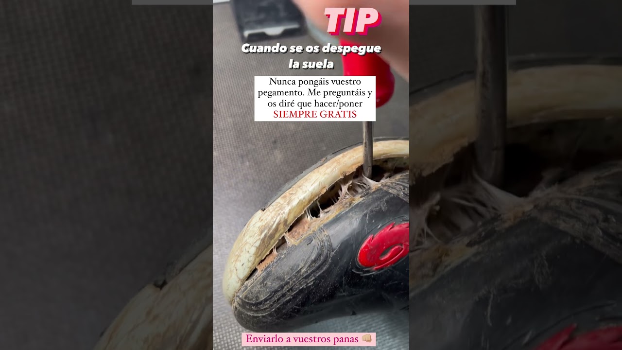 TIP PEGADO BOTA MOTO #reparacion #moto #enduro #motocross #mx #trial #hardenduro #velocidad #piloto