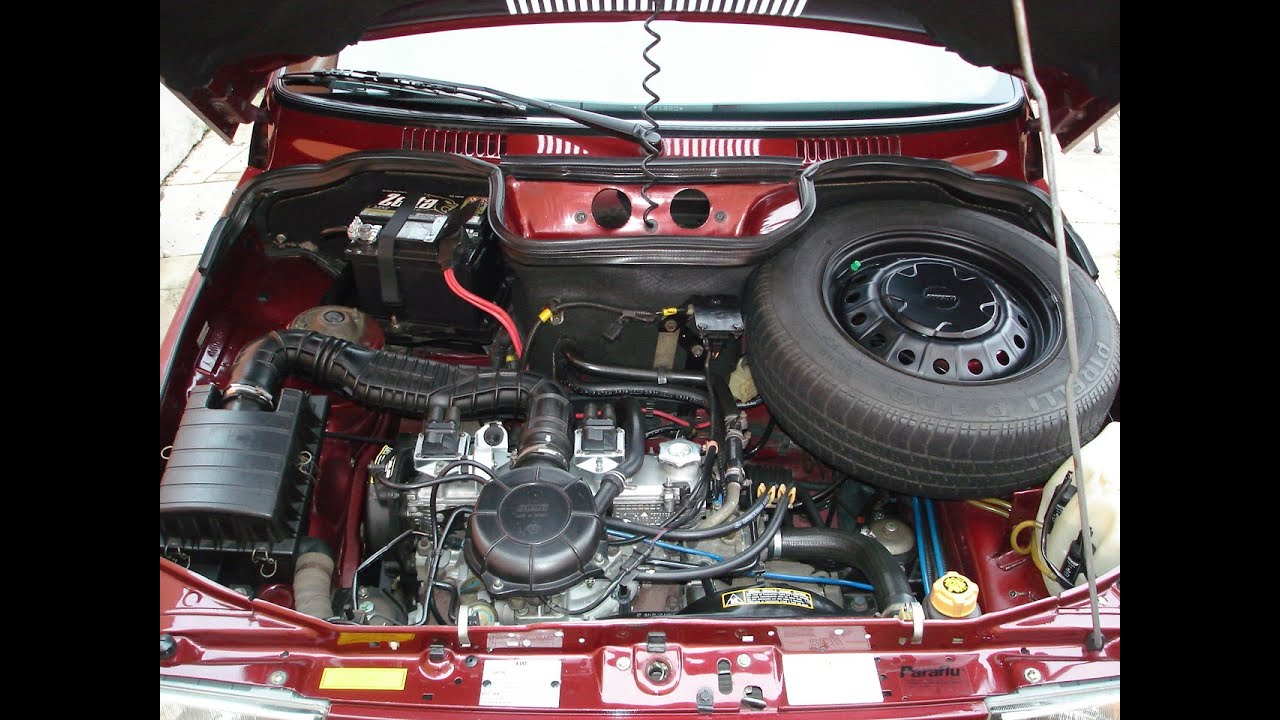 Lavagem do Motor e Cofre - Fiat Uno Mille EP