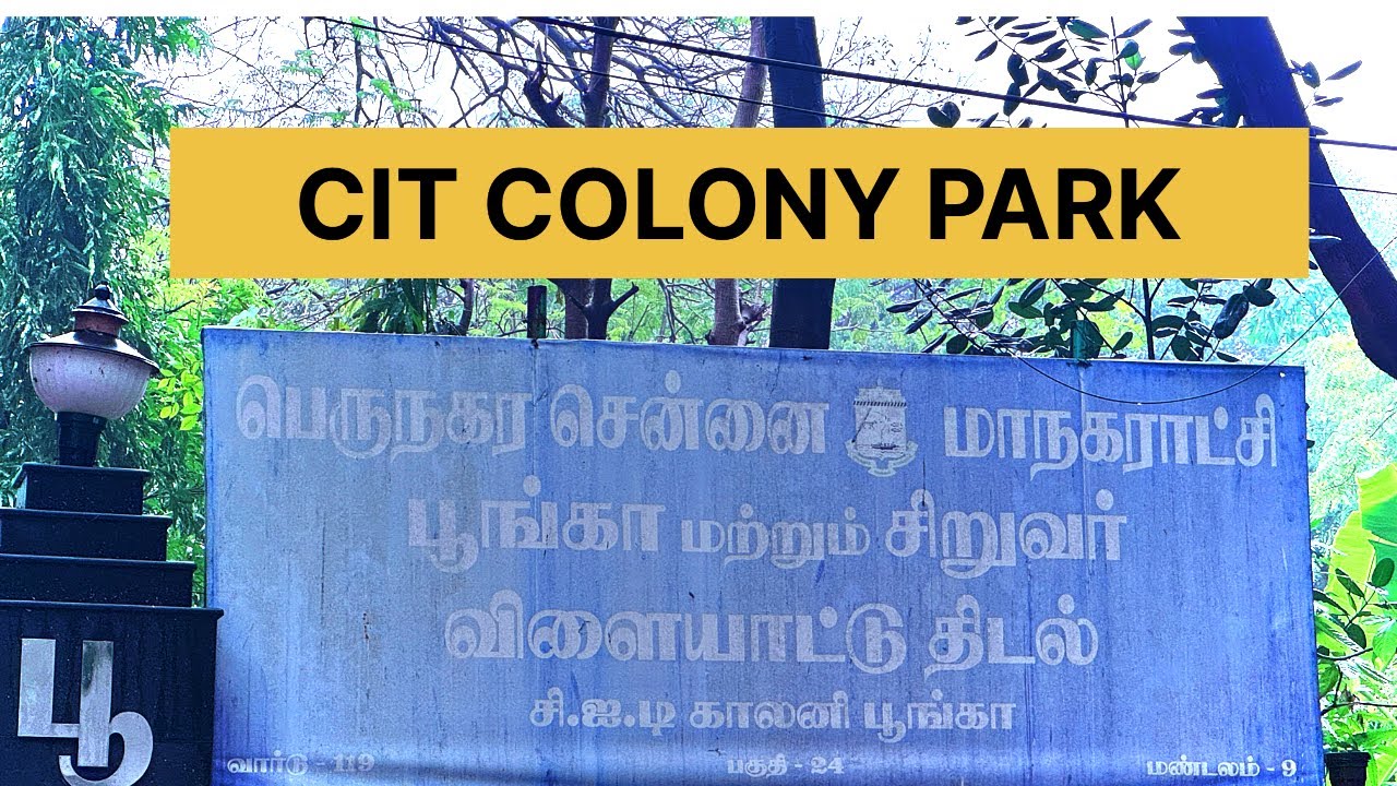 Exploring a hidden place right near us 📍| CIT Colony Park 