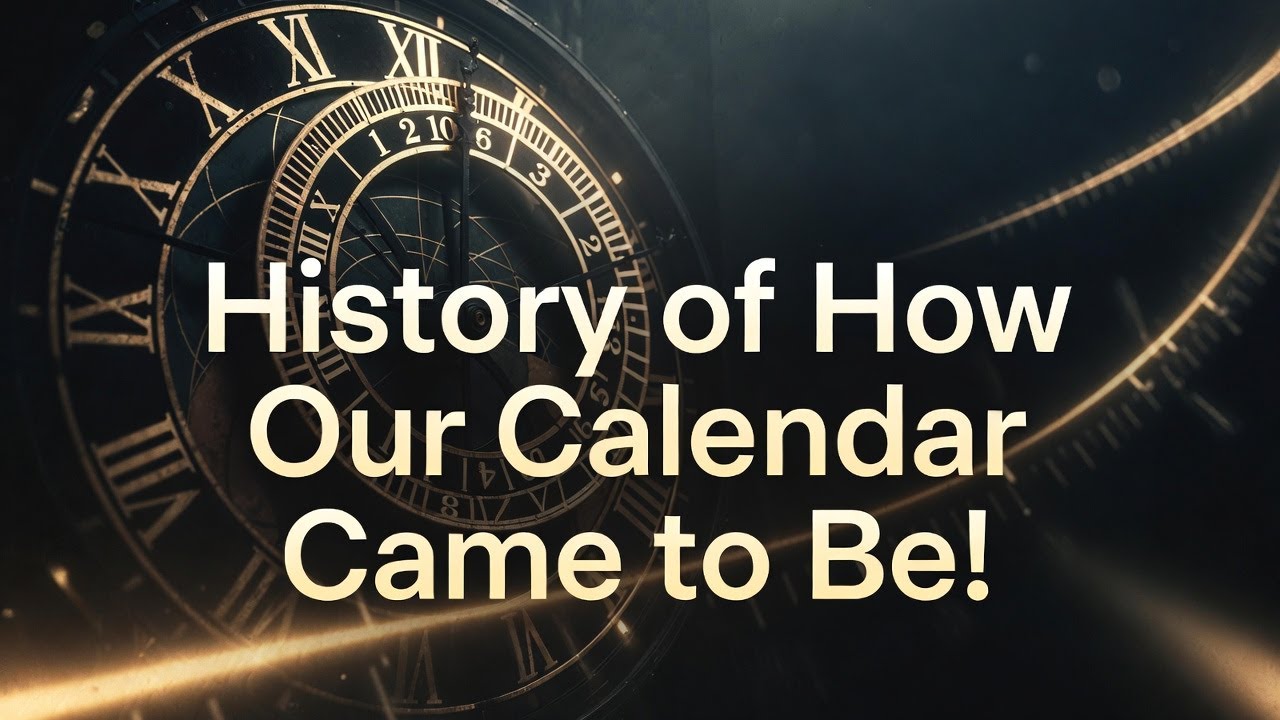 History of How Our Calendar Came to Be!