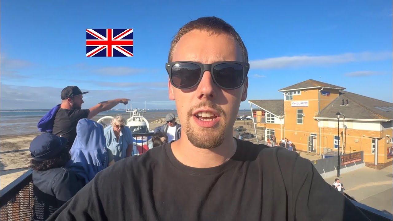 Впервые американец в Портсмуте! (Катание на судне на воздушной подушке, HMS Victory, башня высото...