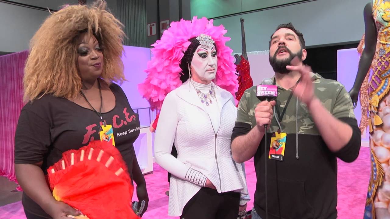 Sister Roma from Rupaul's DragCon 2016 on Hey Qween Live | Hey Qween