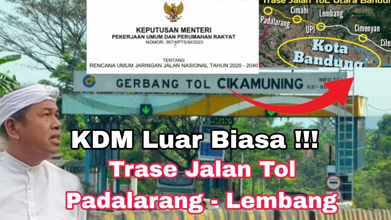 Luar Biasa !!!! KDM Bikin Gerbakan Lagi ? Segera Bangun Jalan Tol Padalarang Lembang KBB#kdm 