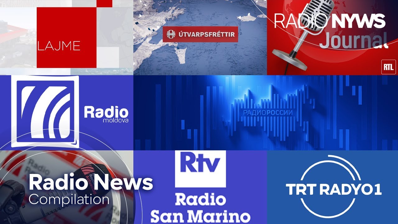 Radio News Intro Compilation (Europe) 2022 - Part 2