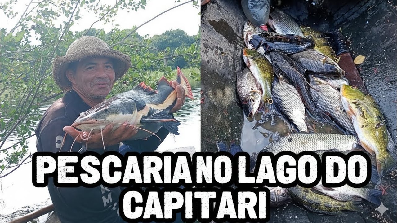PESCARIA DE CURIMATÃ E TUCUNARÉ FiZEMOS  UMA CALDEIRADA MANACAPURU AM