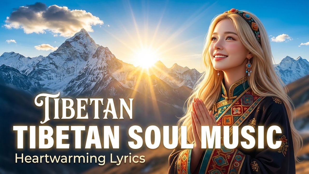 Beautiful Tibetan music video, mountains and heartwarming lyrics