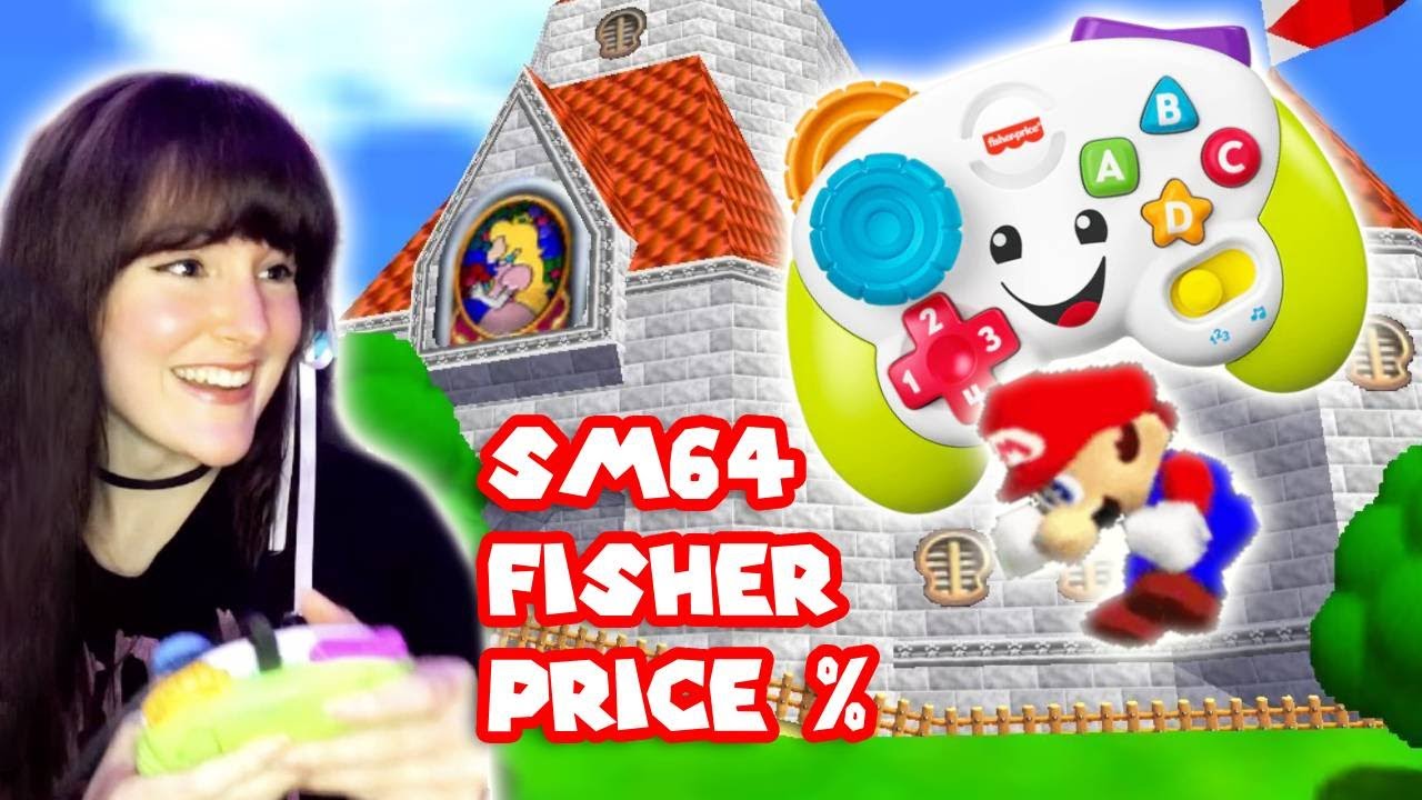 Can you beat Super Mario 64 with a toy controller?