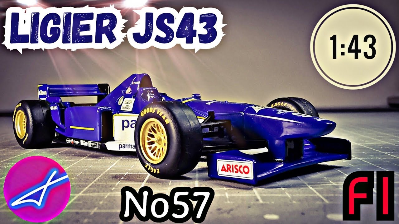 LIGIER JS43 Оливиера Паниса  1:43 CENTAURIA Formula1 Auto Collection №57