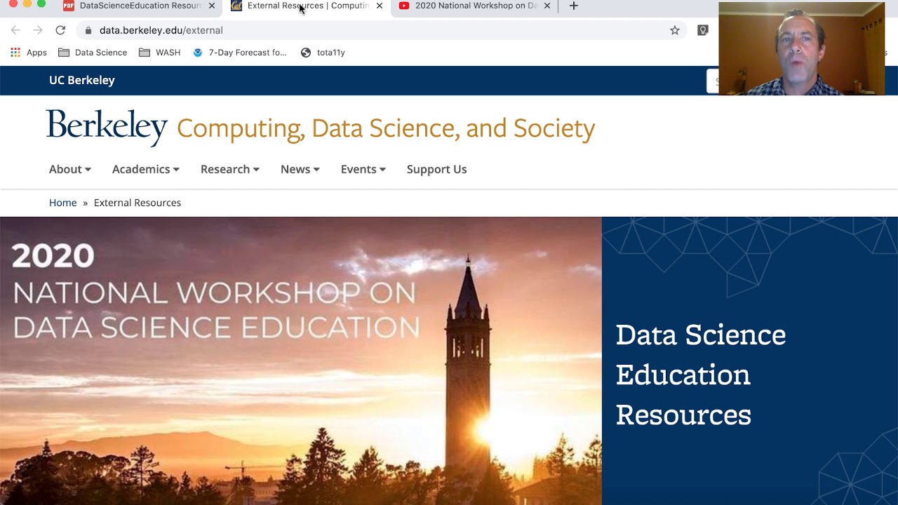 Day 1 Welcome - National Workshop on Data Science Education