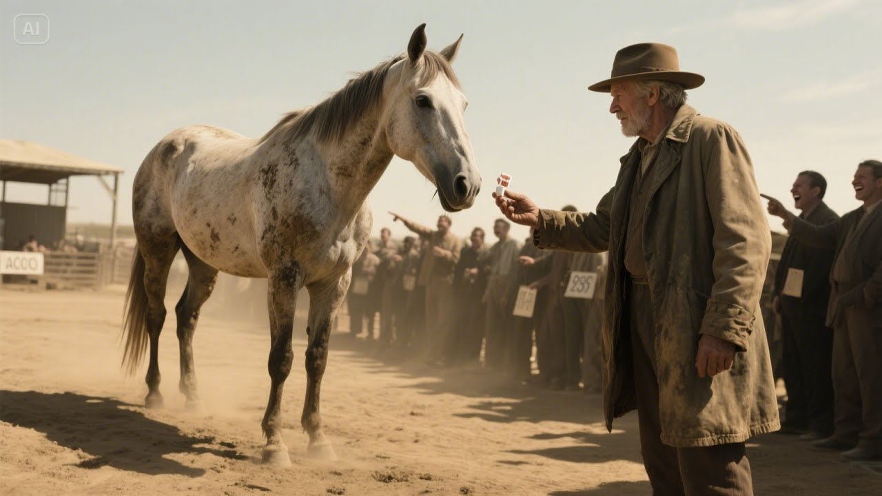 Mocked Horse Sold for Just $1 at Auction — But What Happened the Next Morning Shocked Everyone!
