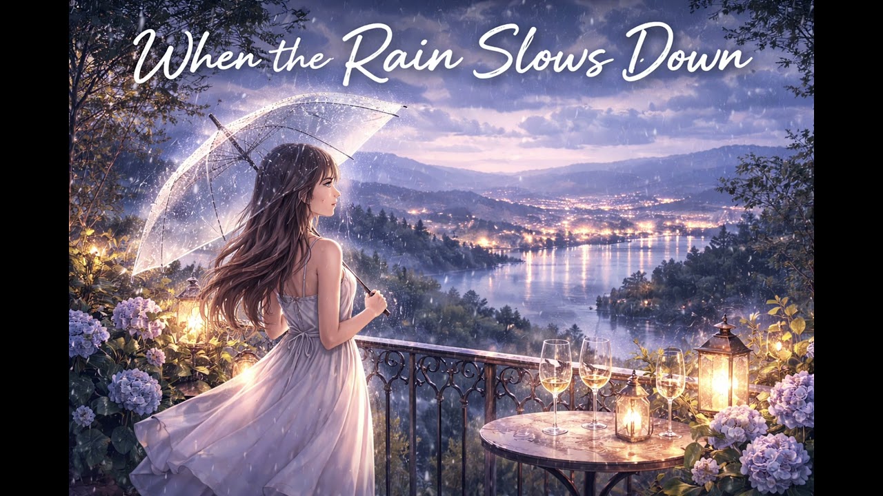 When the Rain Slows Down – Sad Lo-Fi Beats for Late Nights & Overthinking | Myu Music