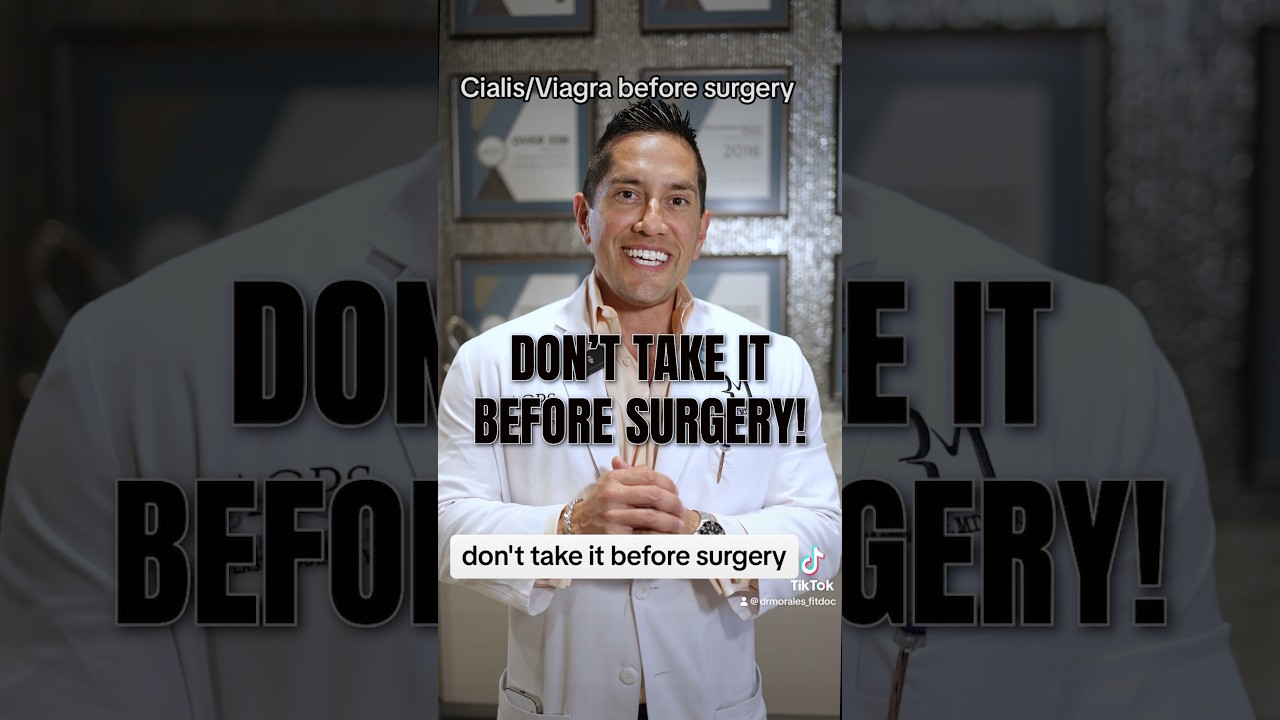 Don&rsquo;t take it before surgery!!! #danger #complications