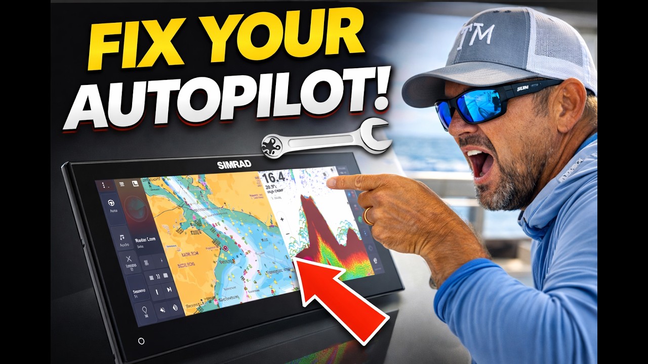 Auto tune seatrail Auto Pilot Ap44  @simrad-yachting