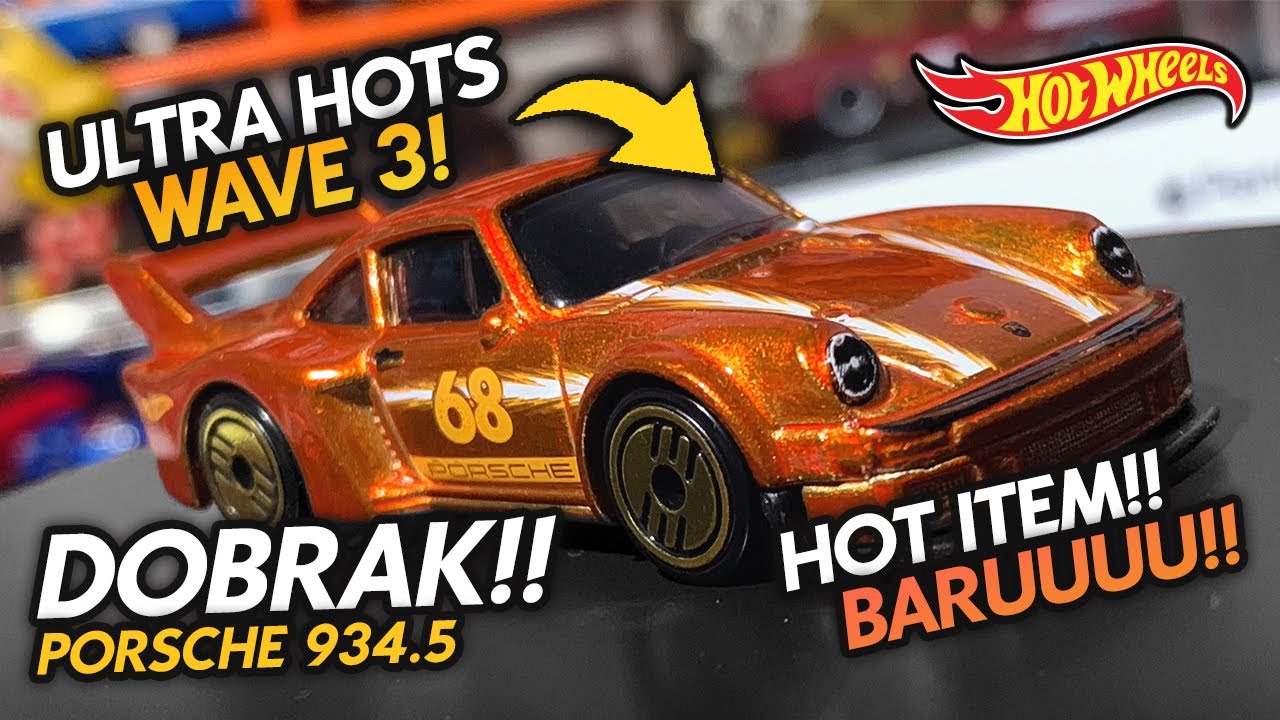 WAJIB SEROK!! DOBRAK REVIEW HOT WHEELS PORSCHE 934.5 ULTRA HOTS WAVE 3! AKAN DATANG KE INDONESIA!! 🔥