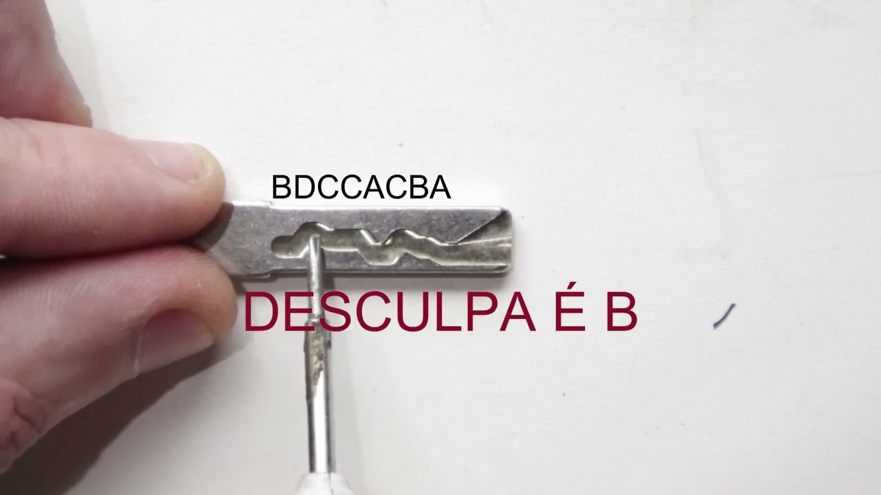 como fazer leitura das chaves pantograficas