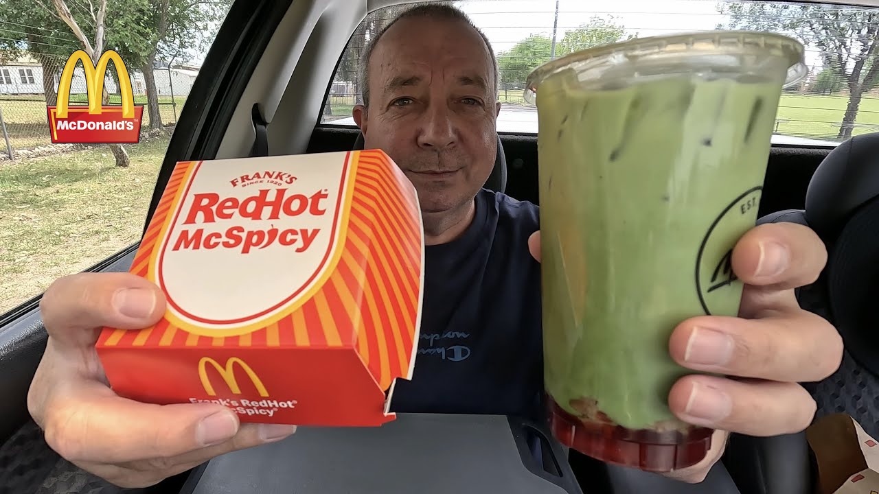 Клубничный матча-латте от McDonald’s и Red Hot McSpicy от Frank’s
