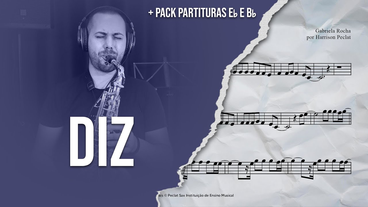 DIZ / YOU SAY - Gabriela Rocha no Saxofone | Prof. Harrison Peclat