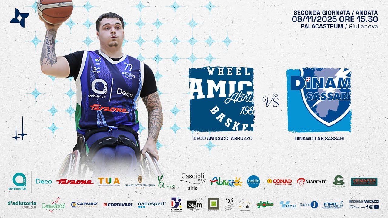 Deco Amicacci Abruzzo vs Dinam Lab Sassari