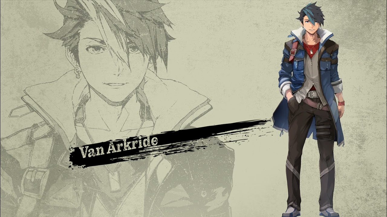 Damien Haas as Van Arkride voice lines : The Legend of Heroes: Trails through Daybreak
