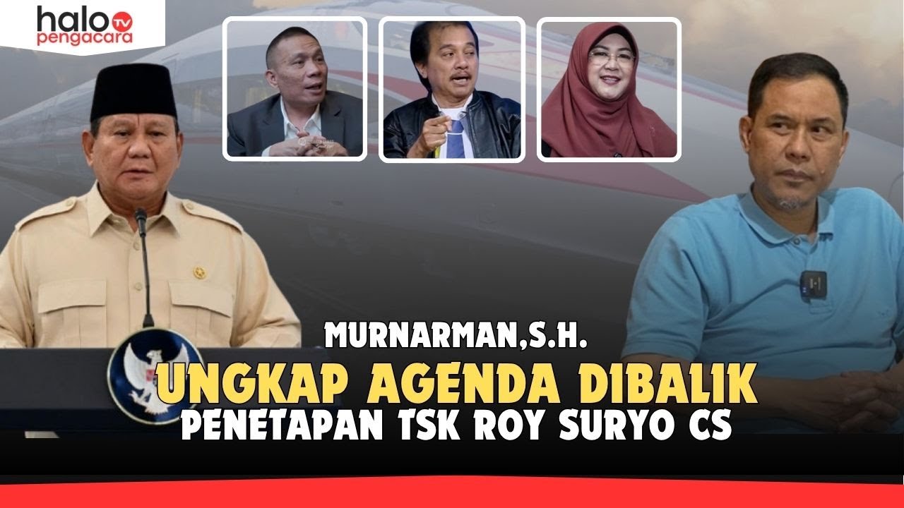Analisa Munarman soal Penetapan TSK Roy Suryo Cs [HaloPengacara]