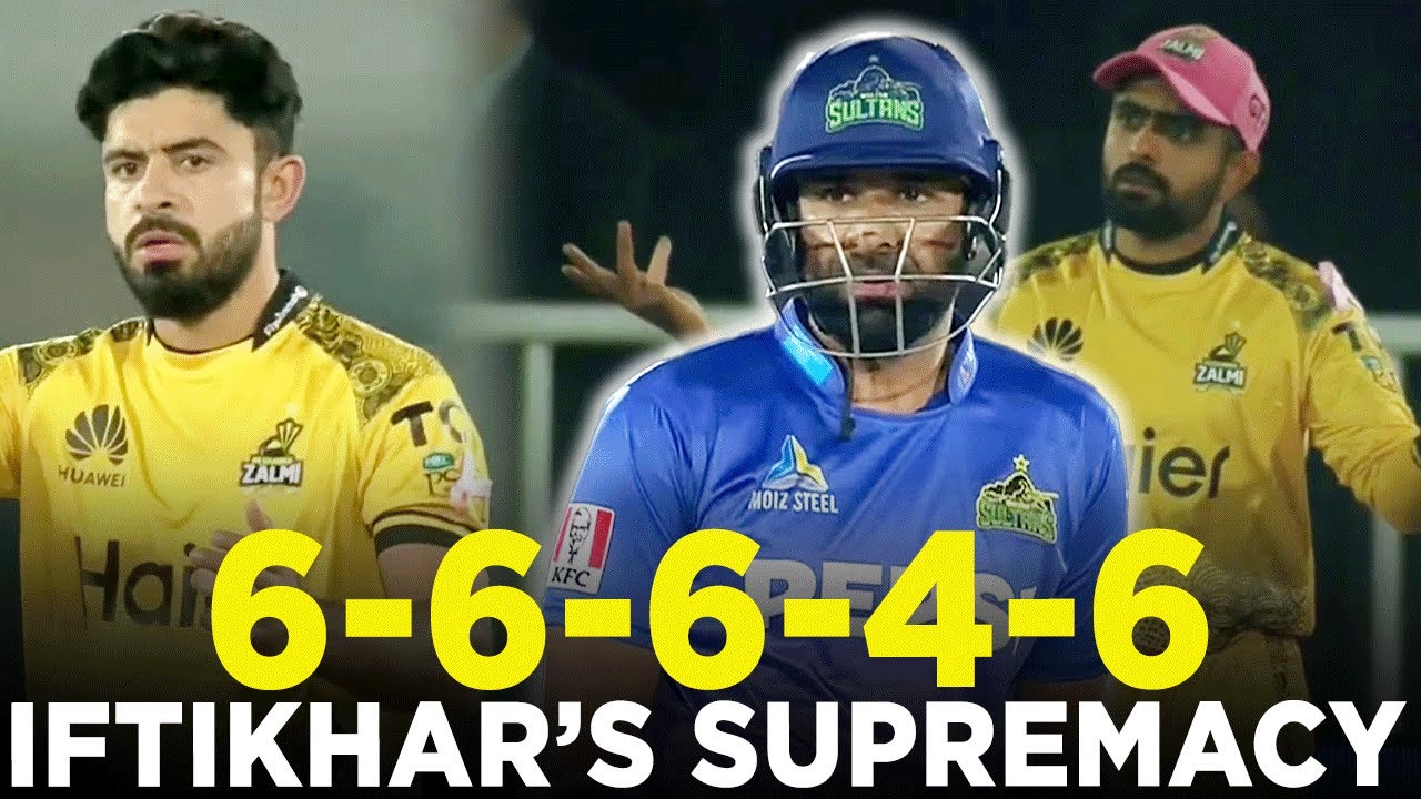 PSL 9 | Iftikhar Ahmed's Supremacy | Peshawar Zalmi vs Multan Sultans | Match 21 | M1Z2A