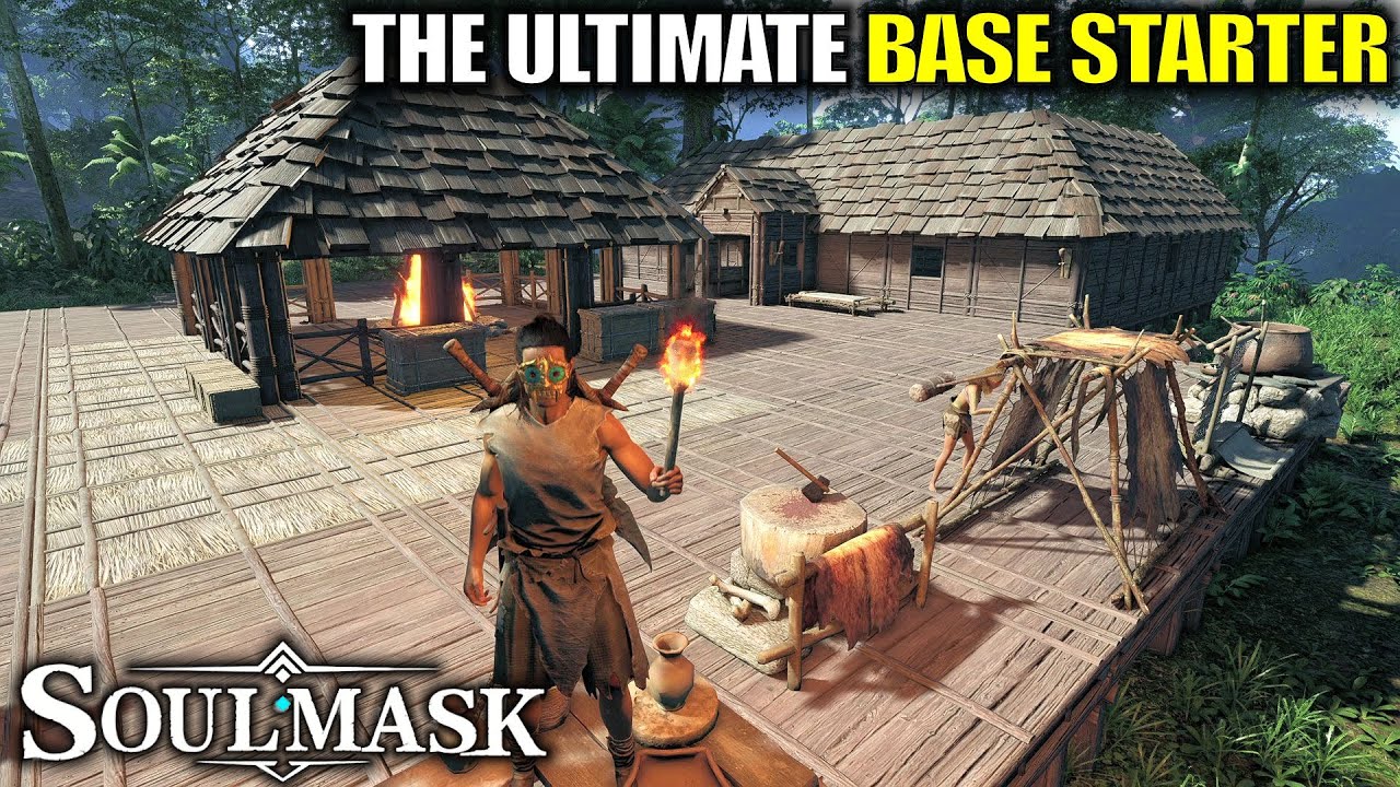 Building The Workshop | Soulmask Gameplay | Part 4